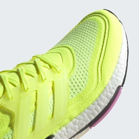 Adidas Men's Yellow ULTRABOOST 21 Running SHOES Size 7 us FY0373 - Picture 7 of 7